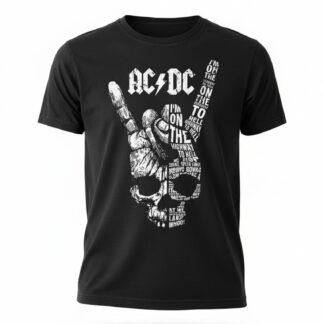 Camiseta Rock AC/DC Highway to Hell - Premium Urban Edition - Ciervo Negro