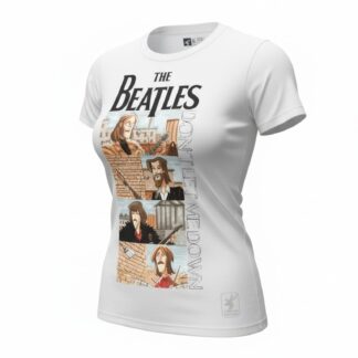 Camiseta The Beatles Don't Let Me Down Rooftop Edition - Premium Urban White - Ciervo Negro