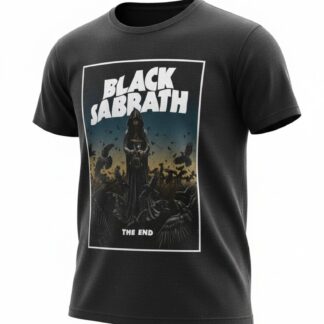 Camiseta Black Sabbath The End Farewell Edition - Premium Dark Style - Ciervo Negro