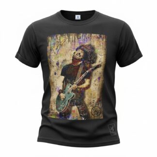 Camiseta Dave Grohl 'Rock Anthem' Edition - Premium Grunge Black - Ciervo Negro