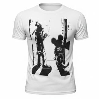 Camiseta 'Animated Punk Rebels' - Street Art Edition - Ciervo Negro