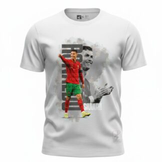 Camiseta Cristiano Ronaldo "Siuuu" - Futbol Edition - Ciervo Negro