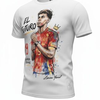 Camiseta Lamine Yamal "El Futuro" - Futbol Edition - Ciervo Negro