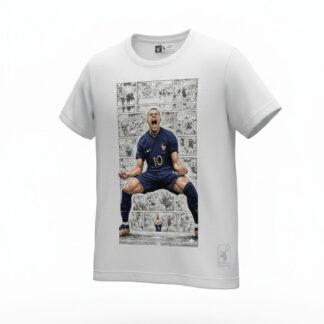 Camiseta Kylian Mbappé "Comic Strips" - Futbol Edition - Ciervo Negro
