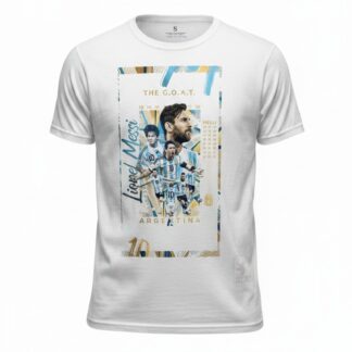 Camiseta Lionel Messi "The G.O.A.T. Chronology" - Futbol Edition - Ciervo Negro