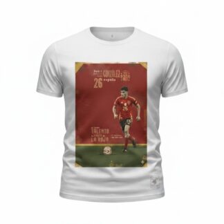 Camiseta Pedri González "Vintage Talent" - Futbol Edition - Ciervo Negro
